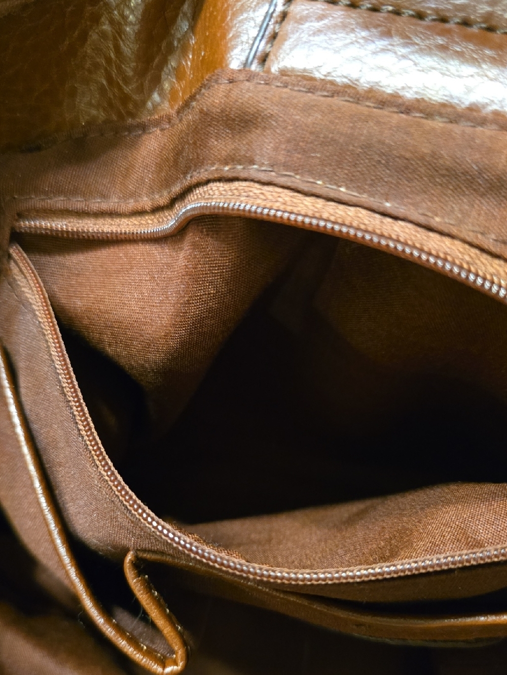 ETIENNE AIGNER Brown Leather-Trim Patterned Tote Bag - Picture 7 of 7